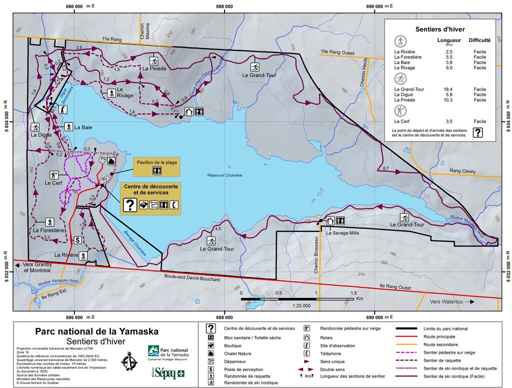 Hiking: Yamaska National Park