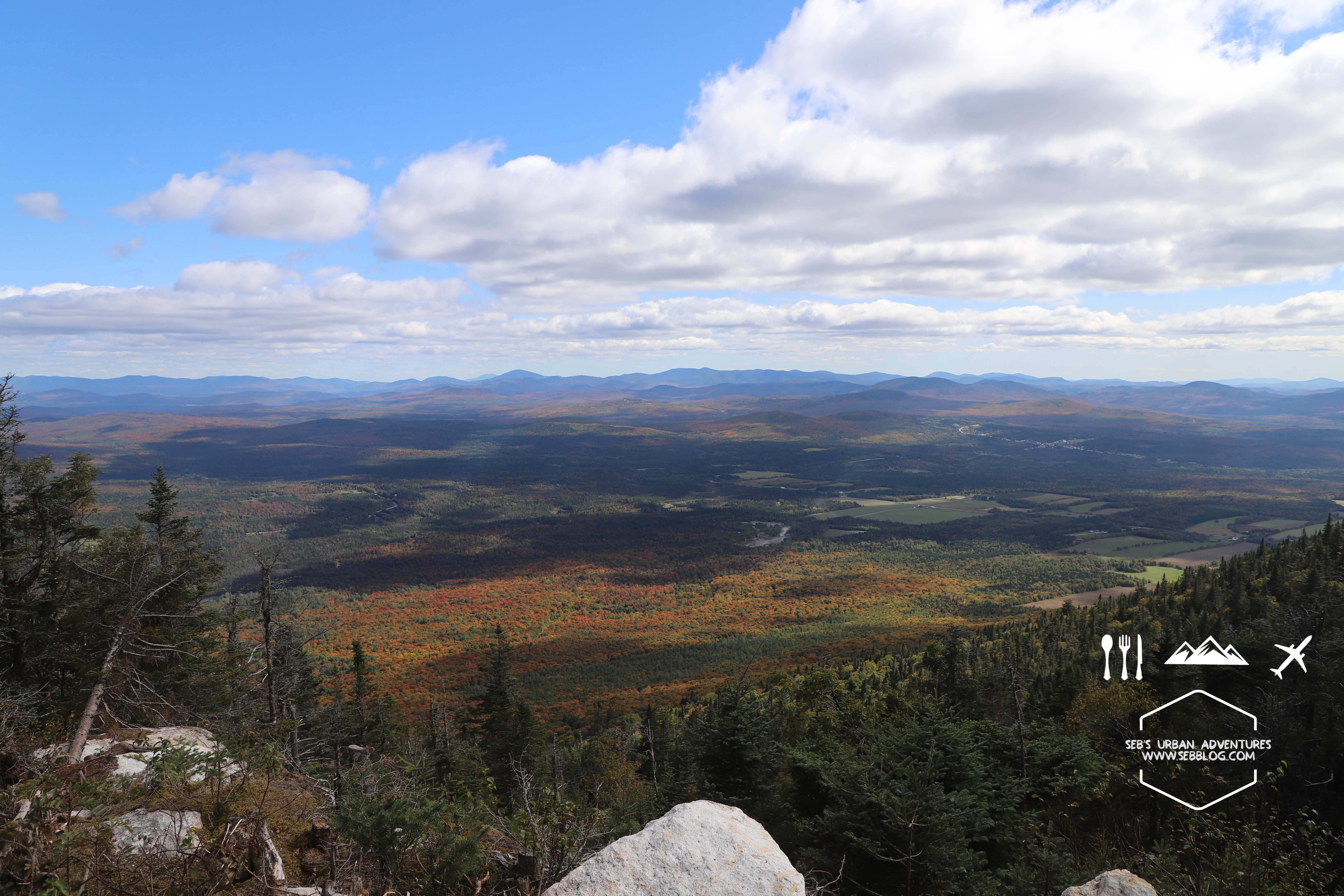 Hiking: Trois Sommets Mont-St-Joseph,Mont-Victoria, Mont-Mégantic