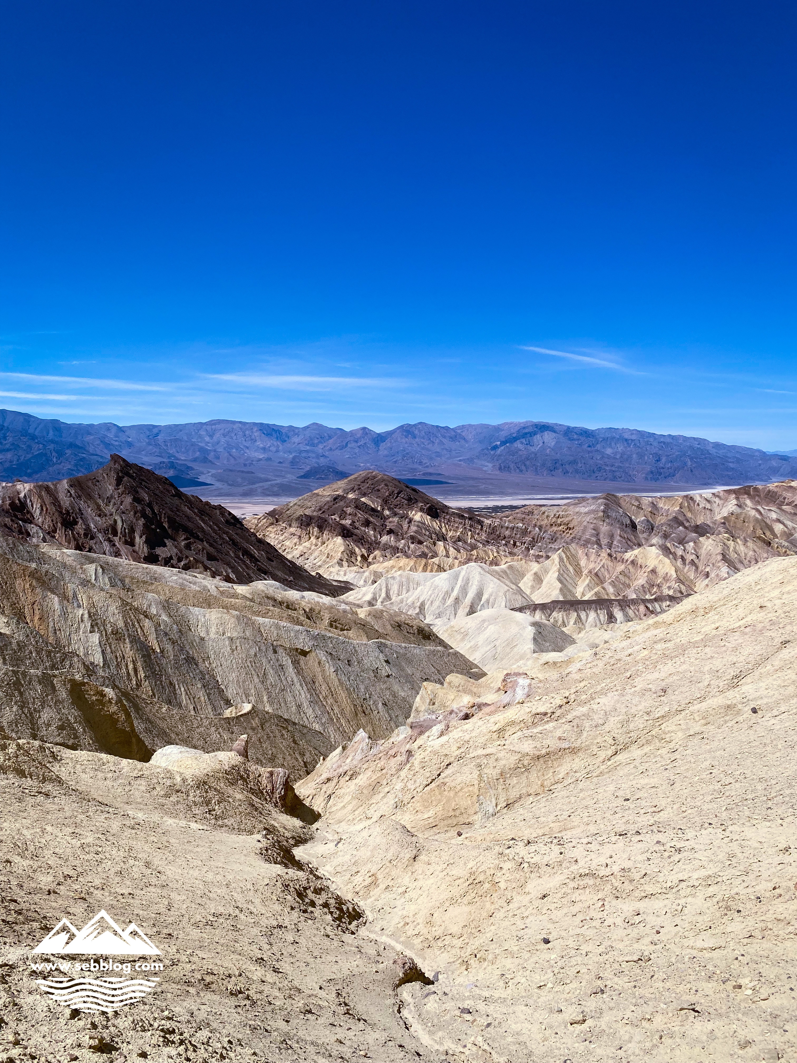 Hiking : Golden Canyon and Gower Gulch Loop